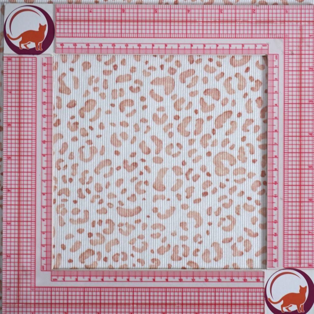 Preview: Feinripp-Jersey aus Baumwolle Leo hellbraun ecru